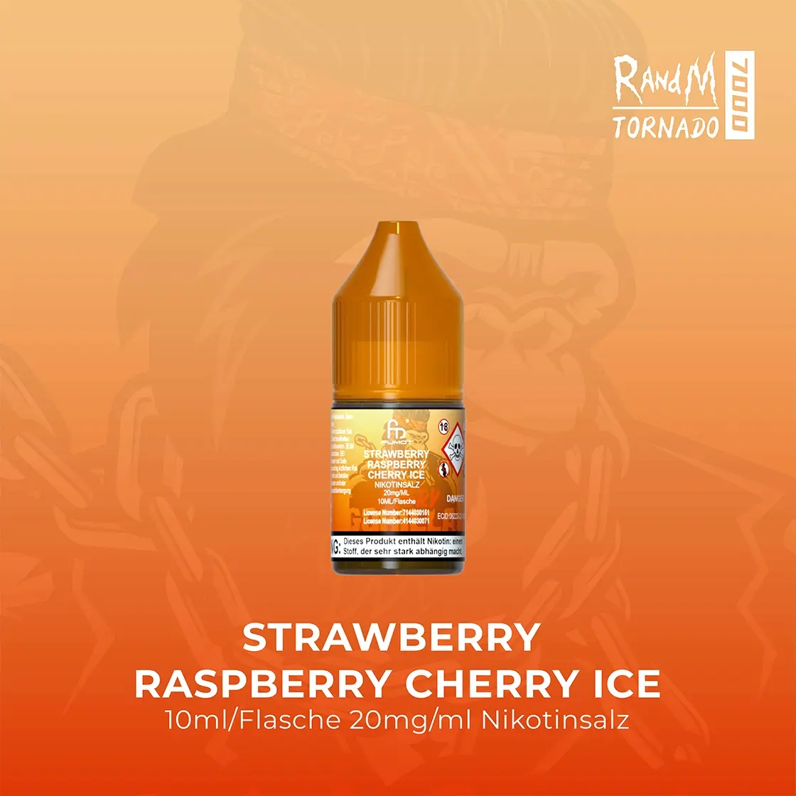 Strawberry Raspberry cherry ice